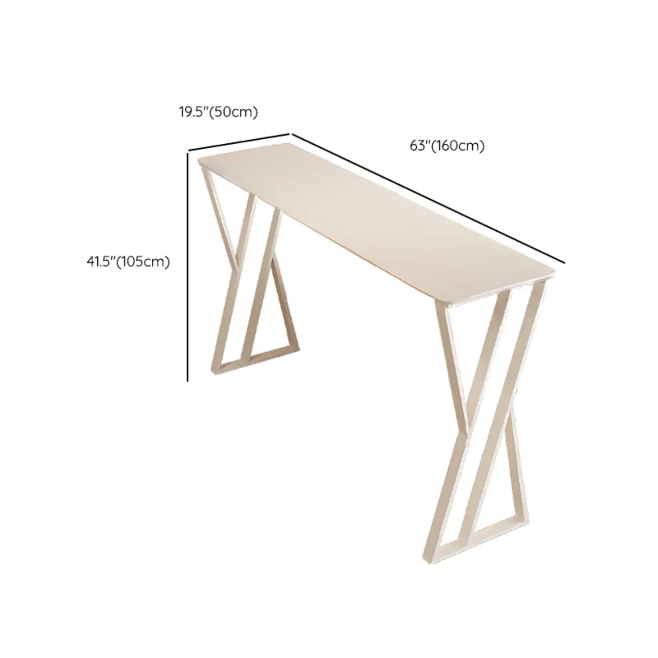 Modern Chalk Slate Metal Twin Pedestal Bar Tables Image - 11 | homeyfad