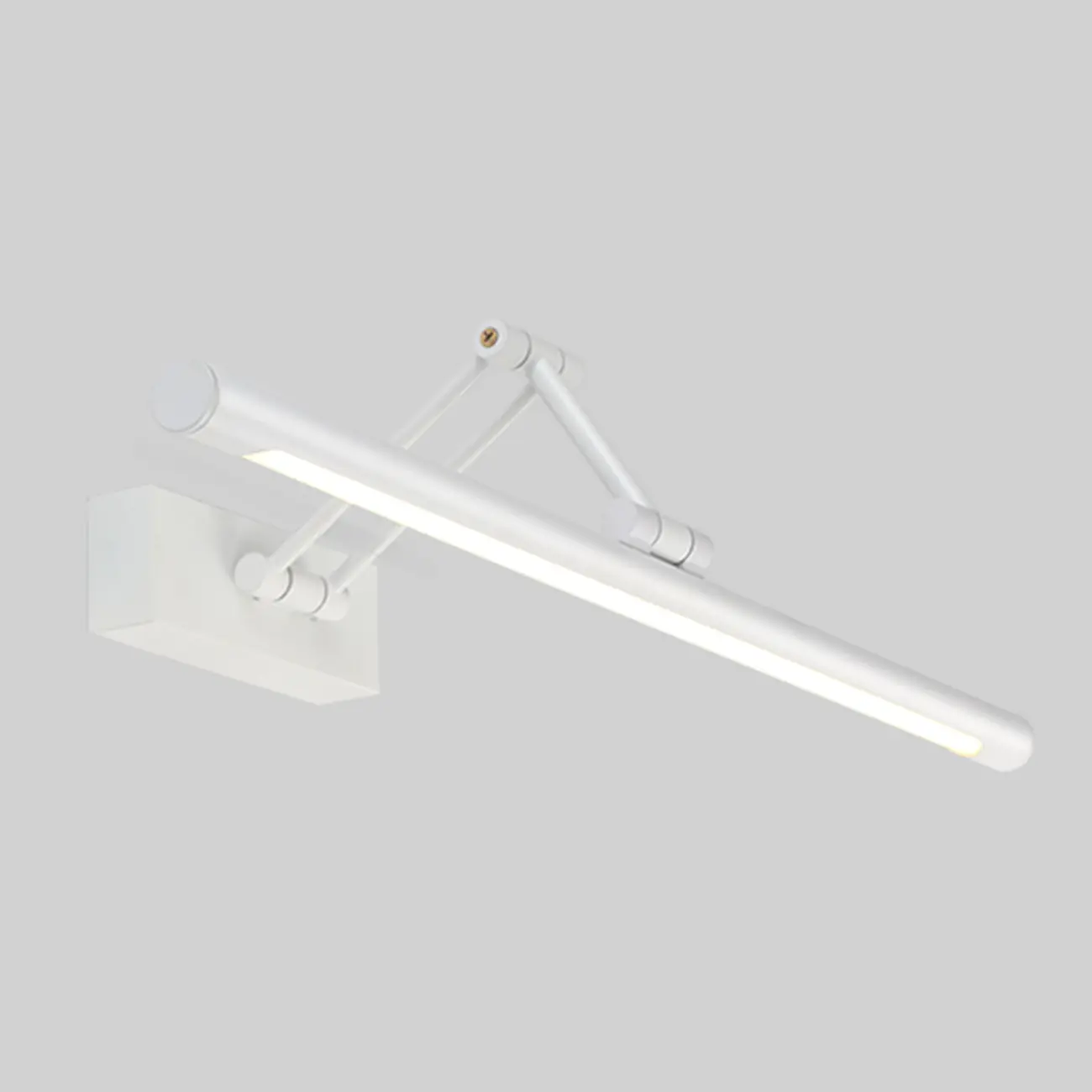 Contemporary Black Metal Cylinder LED Vanity Lights Image - 5 | homeyfad