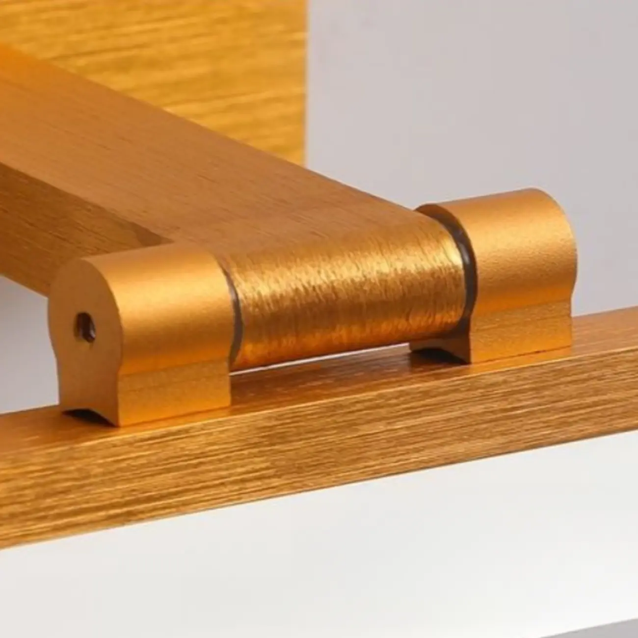 Rectangle 1-Light Black Metal Vanity Light for Bathroom Image - 10 | homeyfad