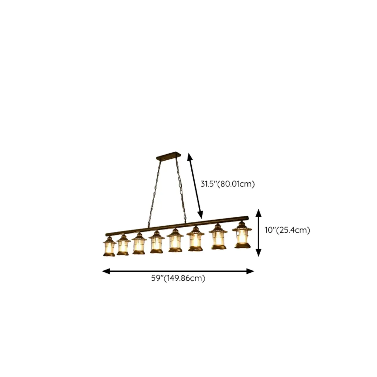 Industrial Rust Cylinder Black Pendant Lights for Kitchen Island Image - 18