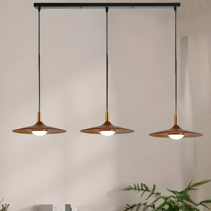 Modern Geometric Adjustable Island Light for Kitchen Area Image - 4