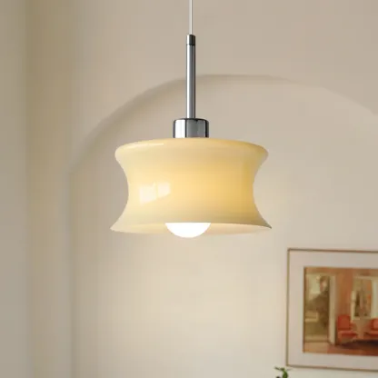 Modern Globe Glass Kitchen Pendant Lighting Height Adjustable Image - 8