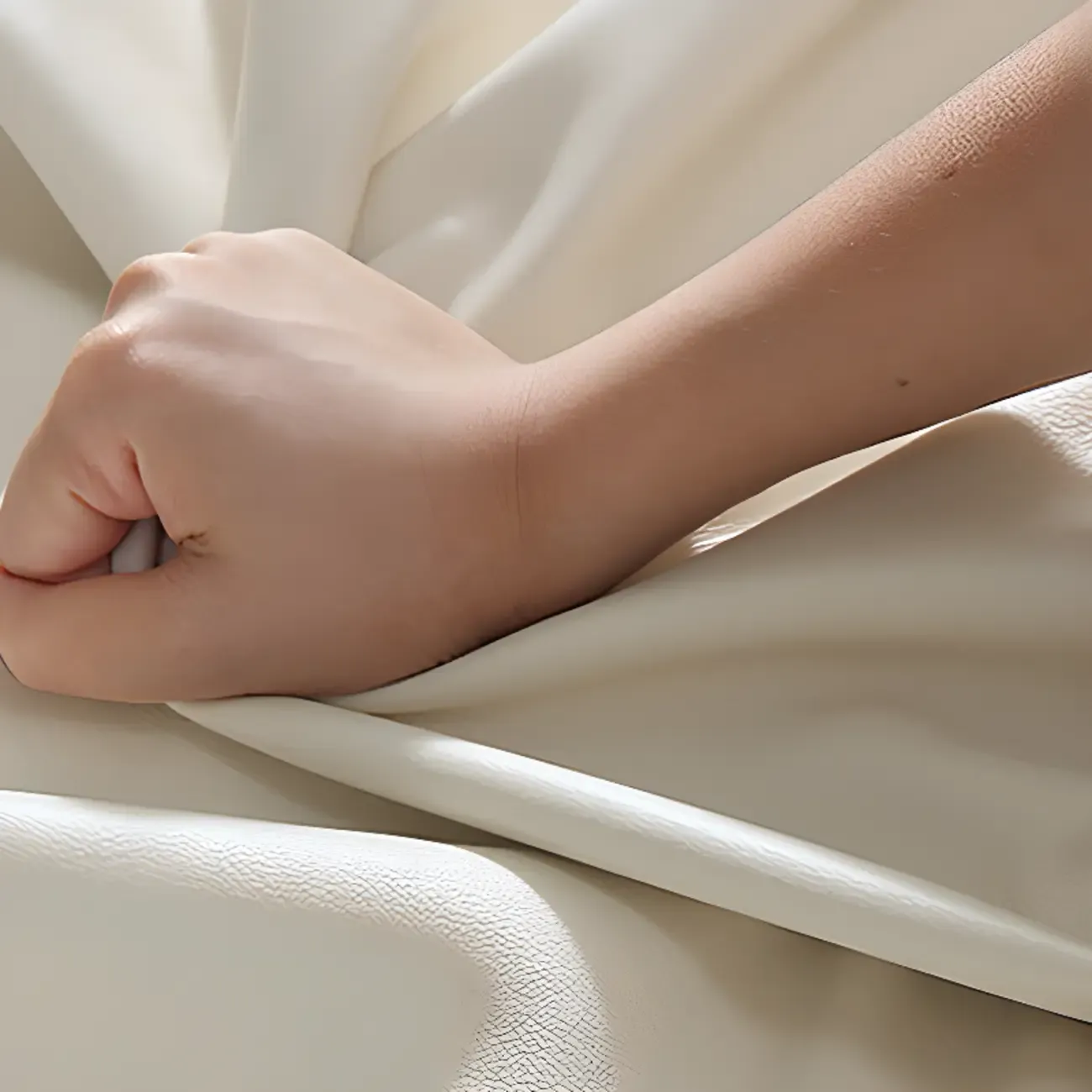 Modern Leather Ergonomic Swivel Office Chair Image - 13