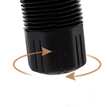 Ergonomic Black Leather Reclining Office Chair Image - 6