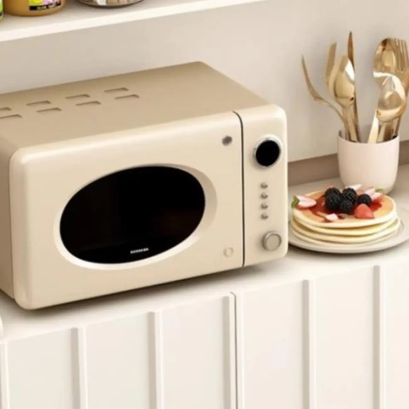 Modish Cream Wood Narrow Sideboard Image - 9 | homeyfad