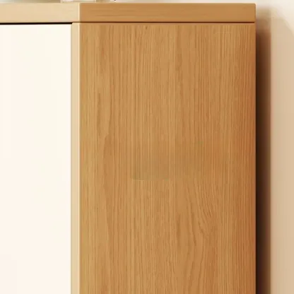 Vertical Wooden Shoe Cabinet for Entryway Image - 10