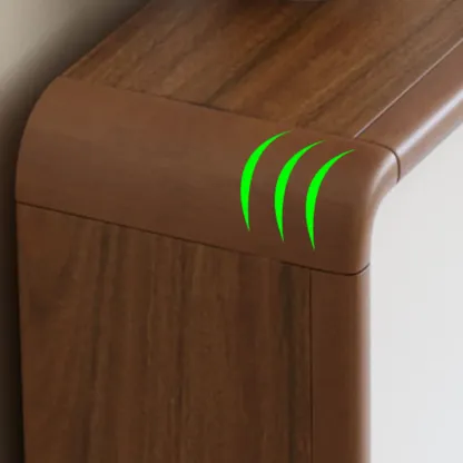 3-Tier Drop-Front Wood Entryway Shoe Storage Image - 13