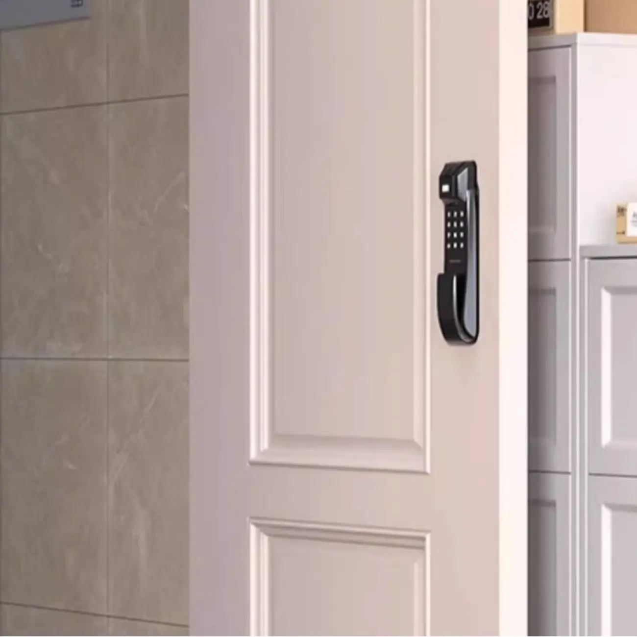 White Metal Shoe Cabinet Organizer Hidden Storage Image - 11 | homeyfad