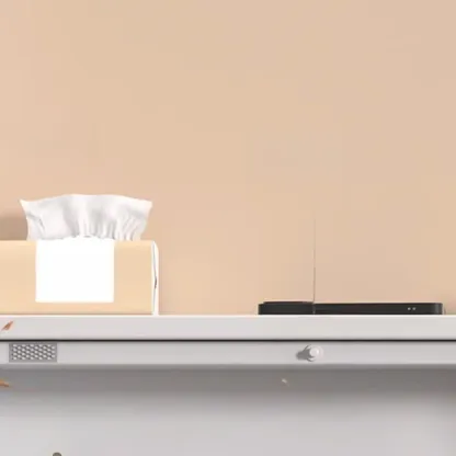 White Metal Shoe Cabinet Organizer Hidden Storage Image - 13