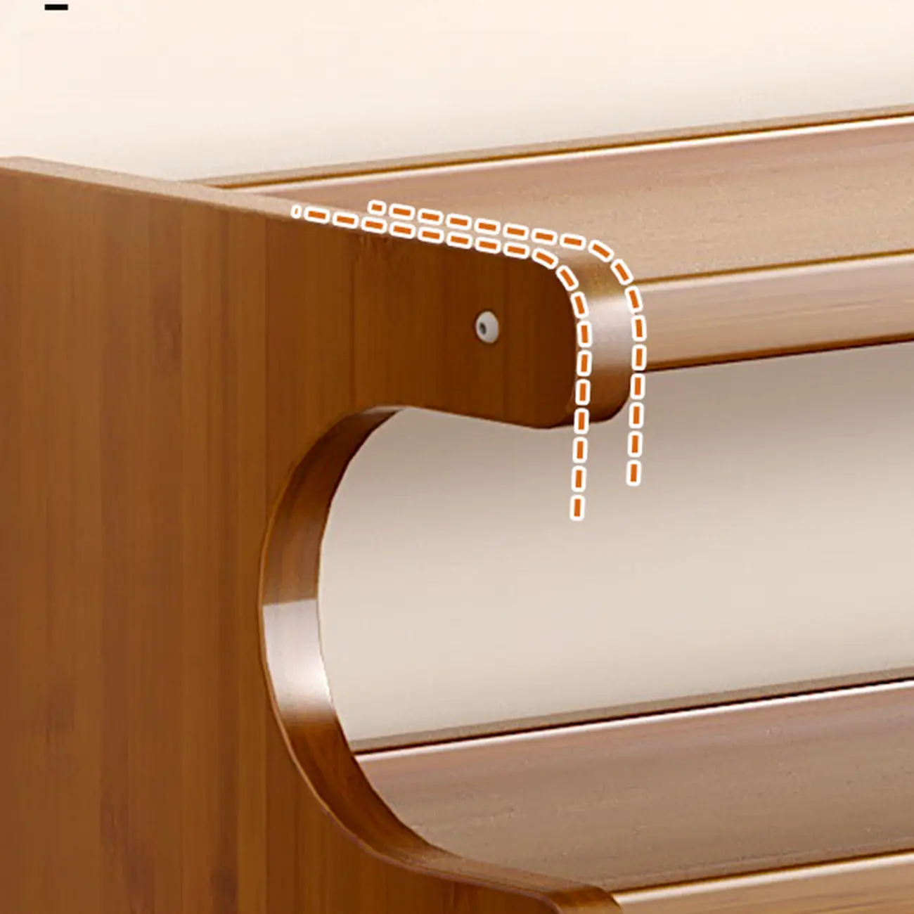 Modern Brown Shoe Rack Solid Wood Organizer Image - 9 | homeyfad