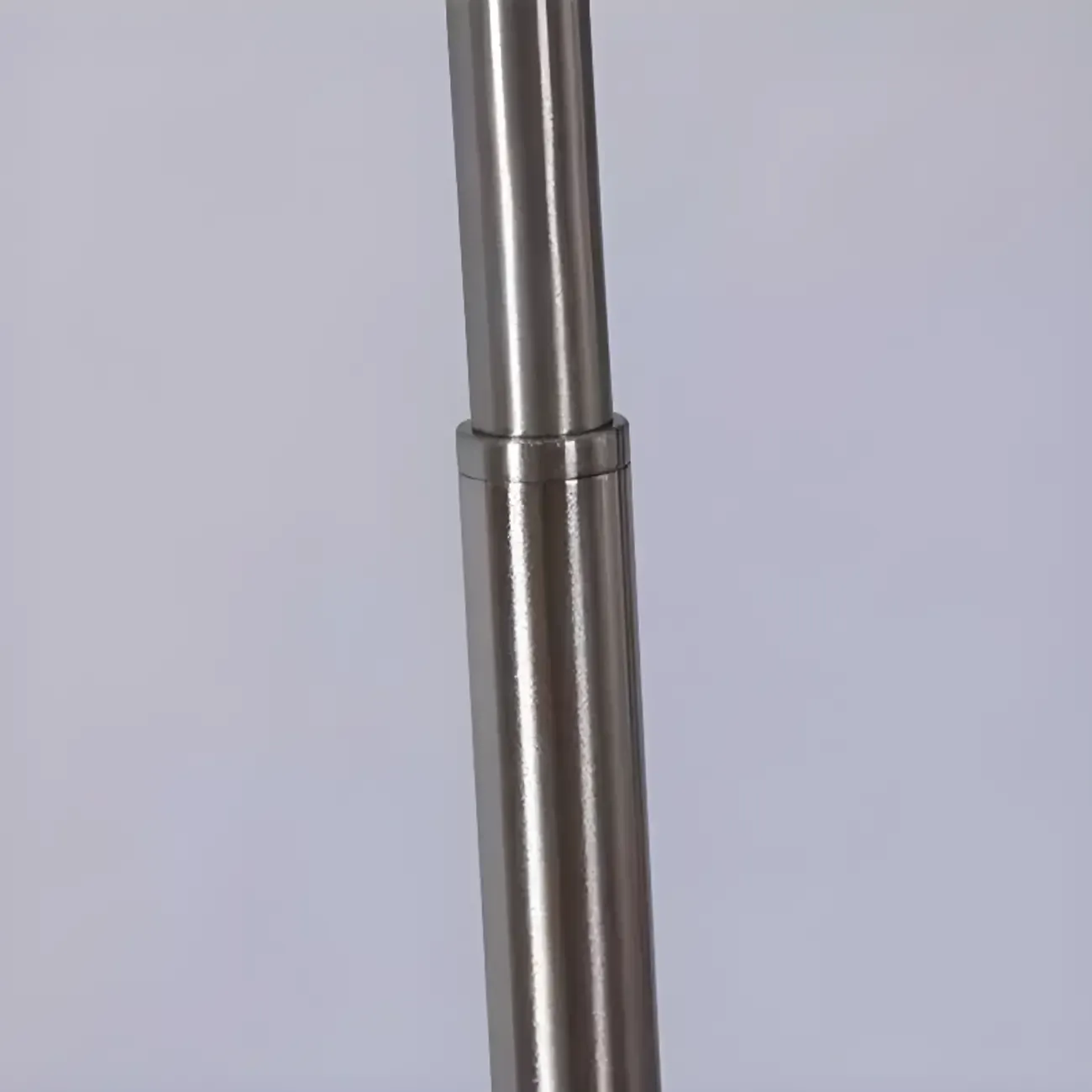 Modern Barrel Nickel Fabric LED Table Lamp for Bedside Image - 12