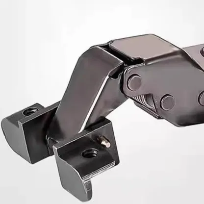 Contemporary Black Wood Glass Tall Display Storage Cabinet Image - 10