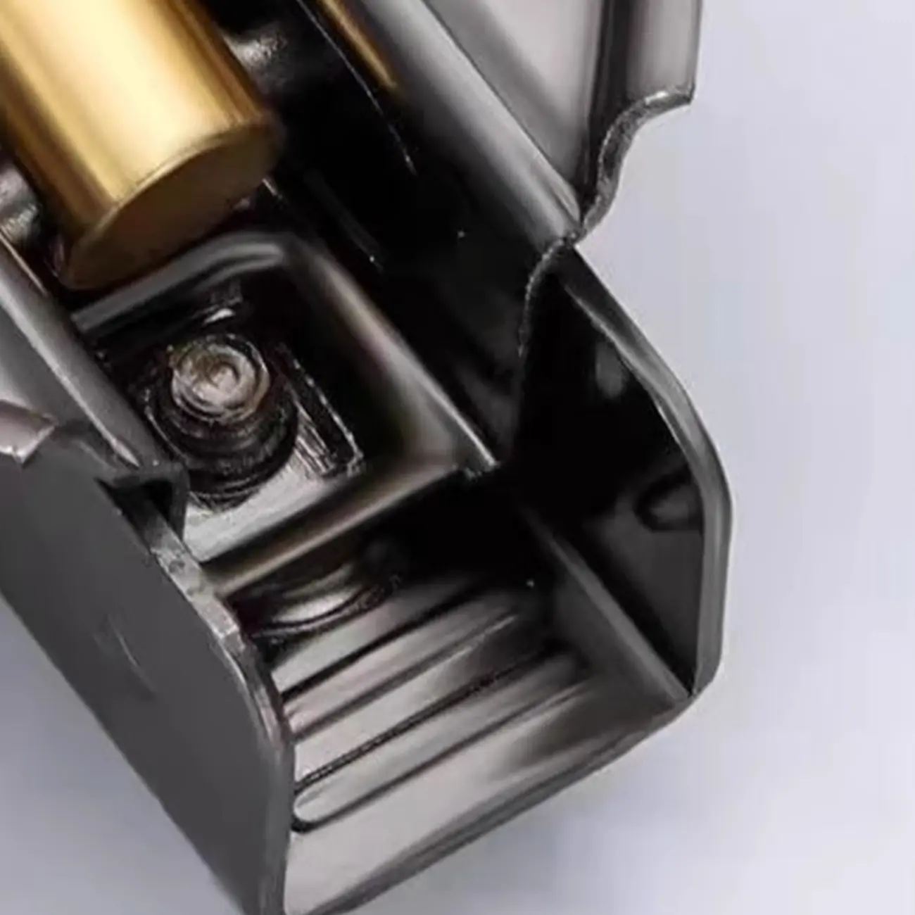 Contemporary Black Wood Glass Tall Display Storage Cabinet Image - 12 | homeyfad