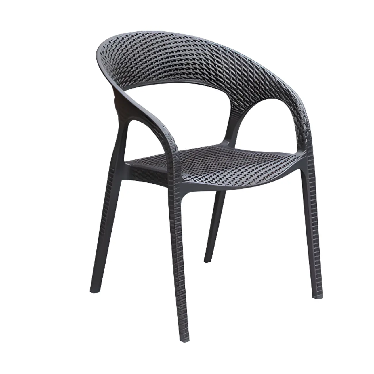 3 Piece Set UV-proof Metal Outdoor Dining Set Image - 20 | homeyfad