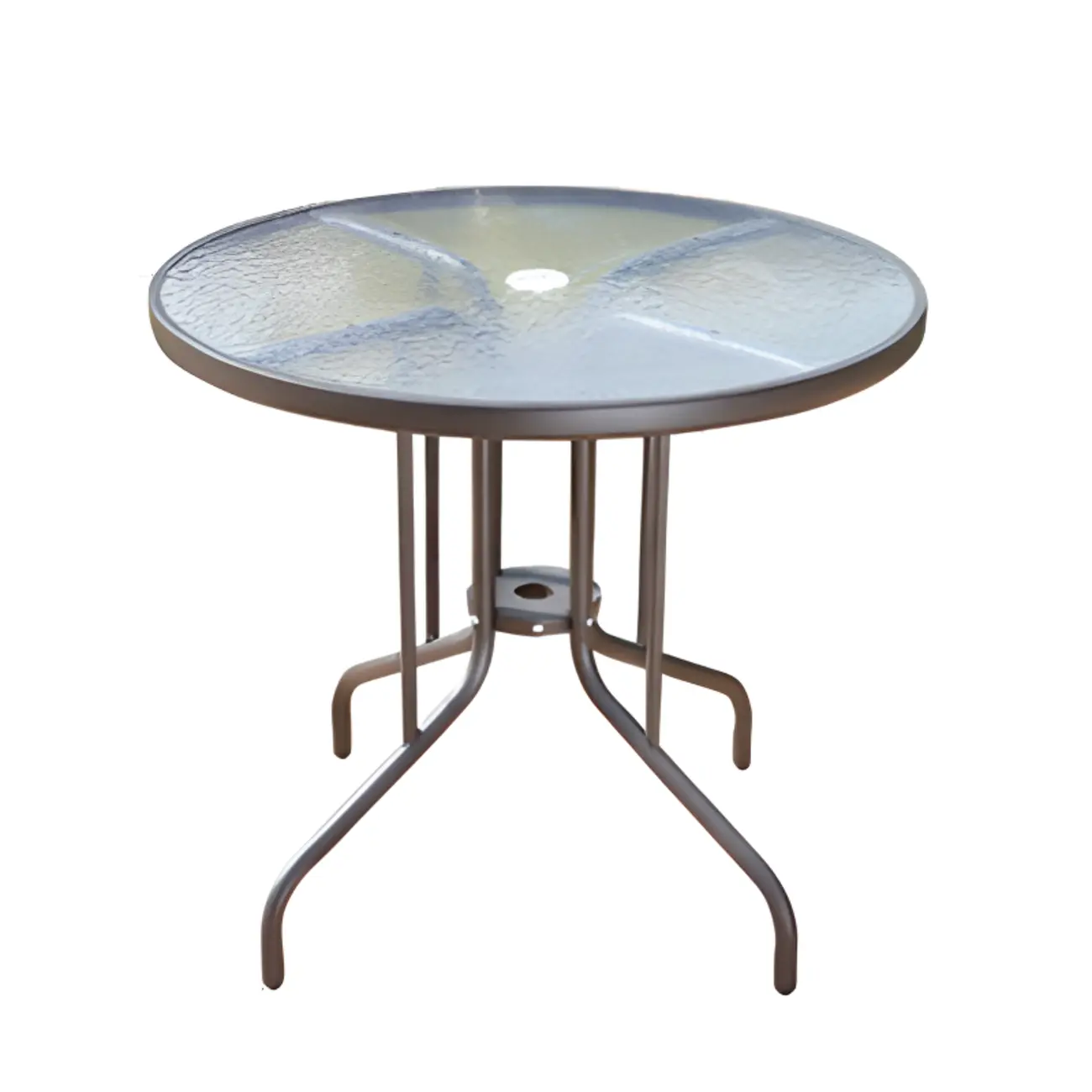 3 Piece Set UV-proof Metal Outdoor Dining Set Image - 24 | homeyfad