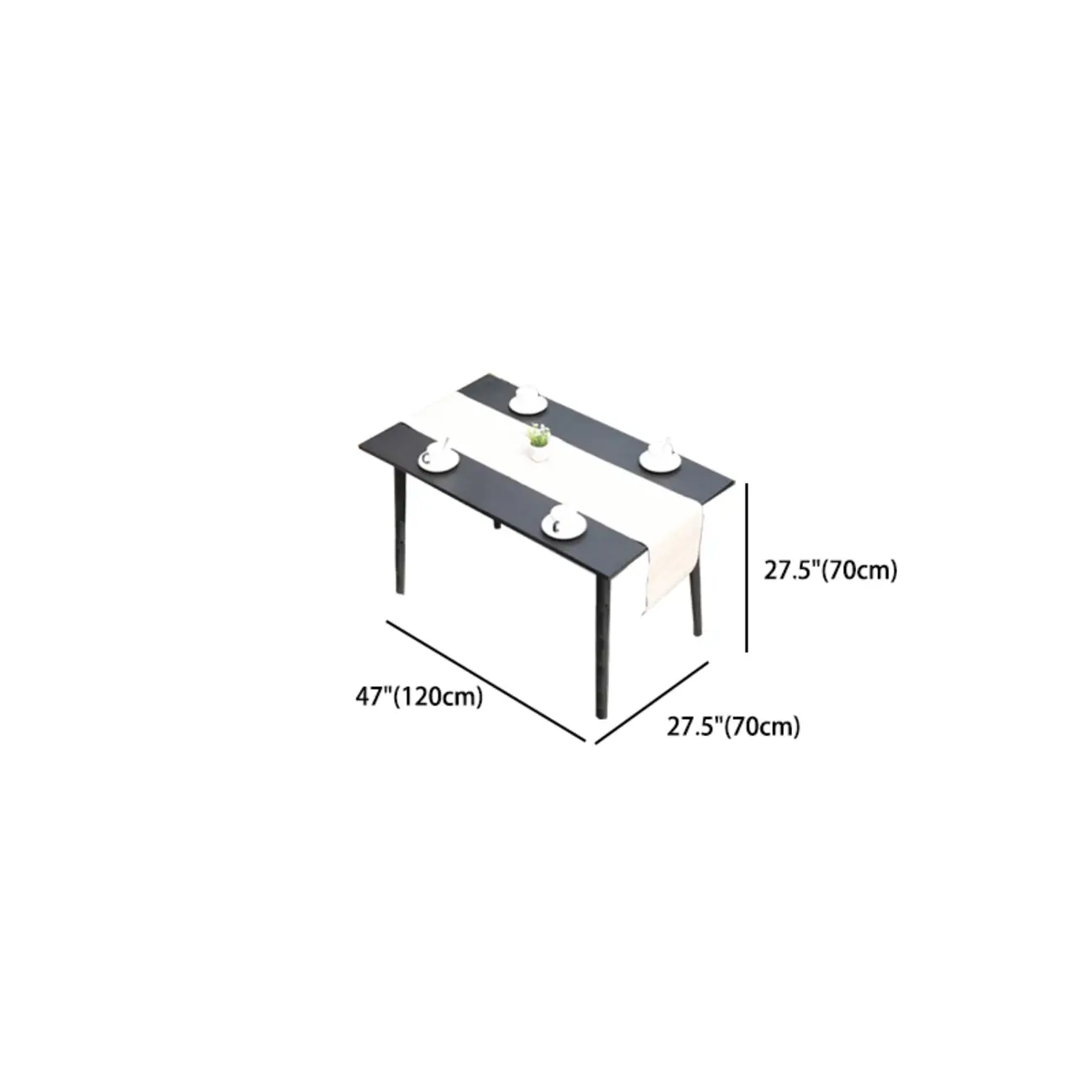 3 Piece Set UV-proof Metal Outdoor Dining Set Image - 35 | homeyfad
