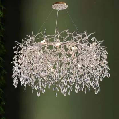 Modern Crystal Branch Chandelier for Living Room Image - 6