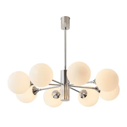 Modern Globe Metal Chandelier for Living Room Image - 12