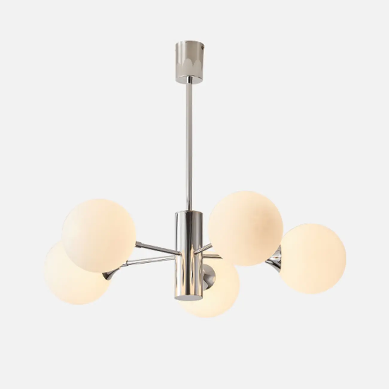 Modern Globe Metal Chandelier for Living Room Image - 10 | homeyfad