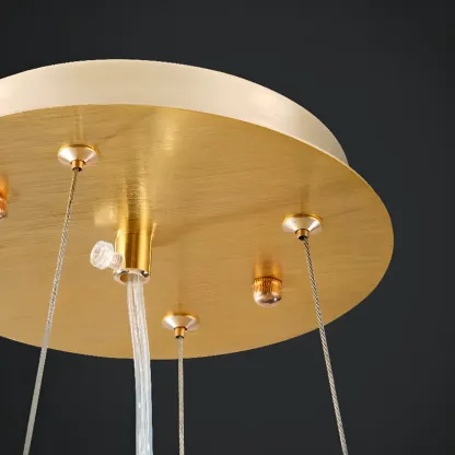 Luxury Crystal Branch Chandelier for Living Room Image - 6