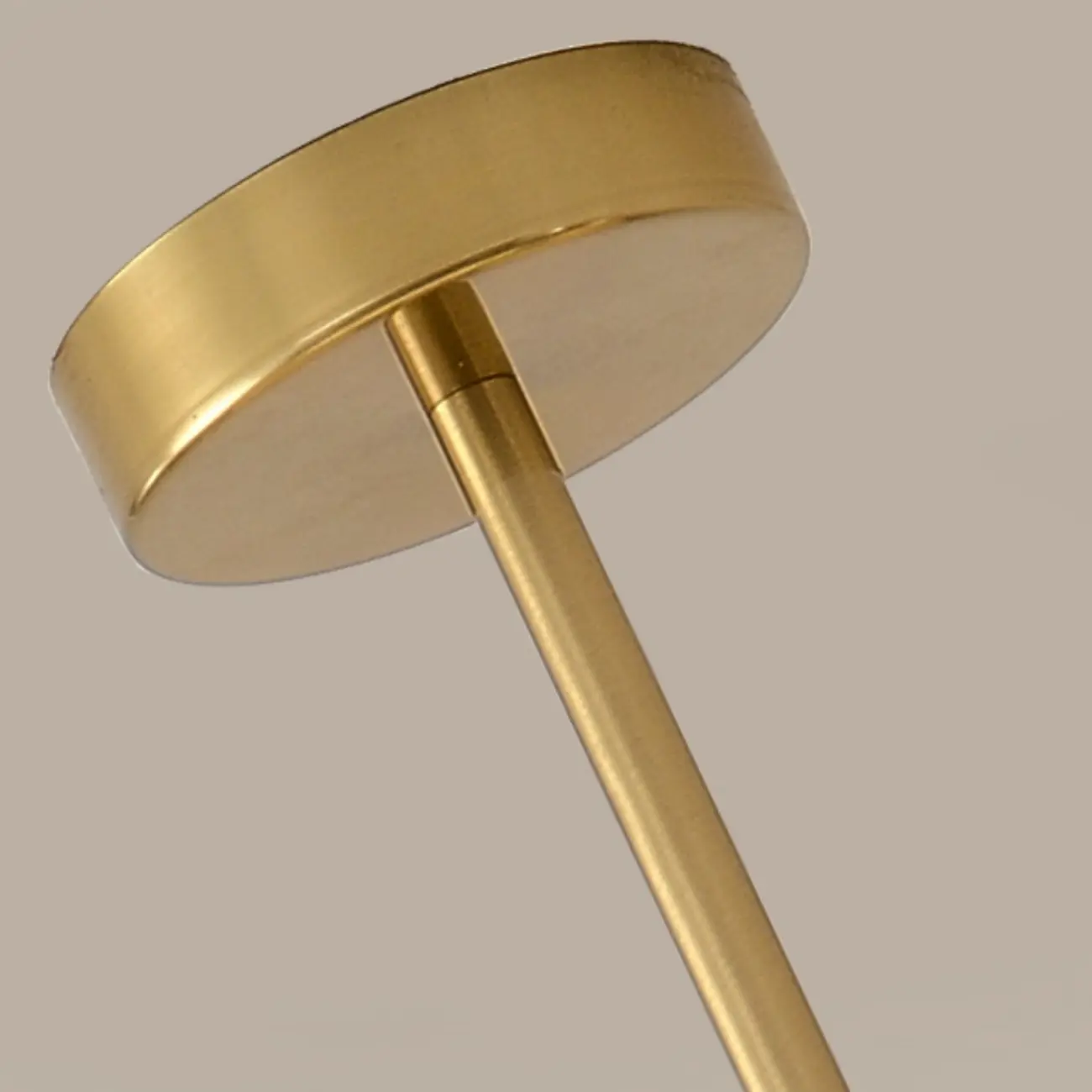 Modern Flush Mount Metal Chandelier for Dining Room Image - 9 | homeyfad