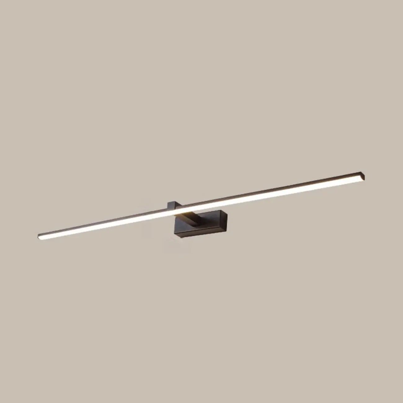 Minimalistic Long Linear LED Vanity Light with Natural Light Image - 12 | homeyfad