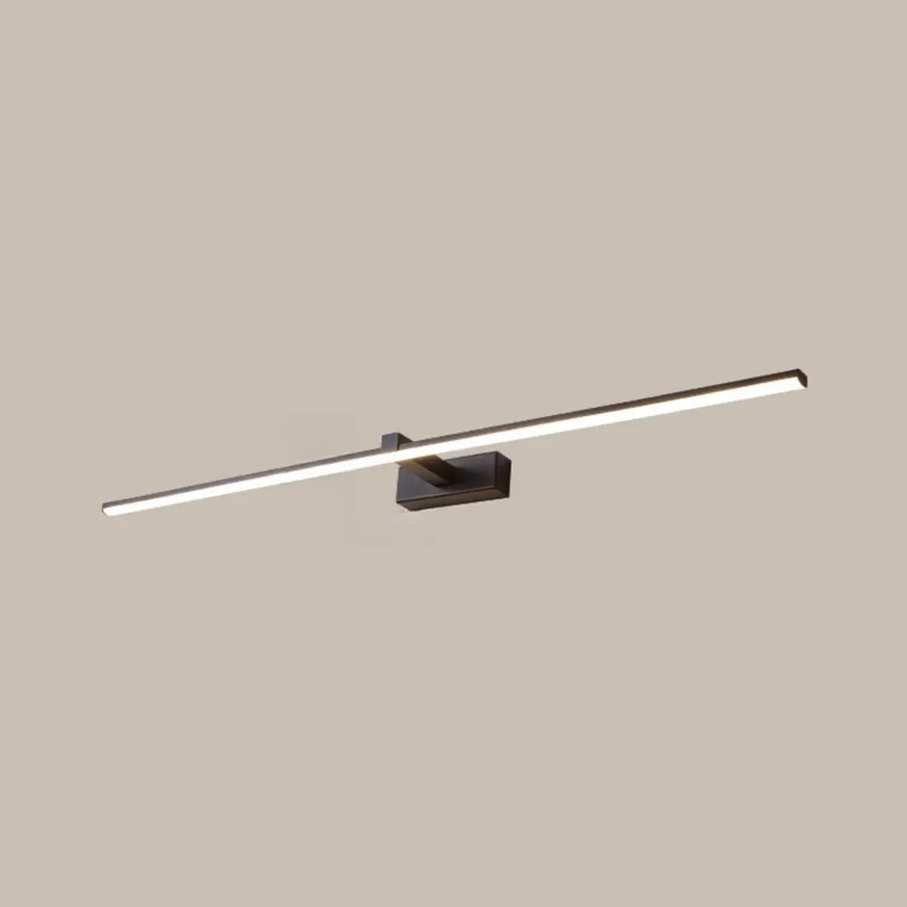 Minimalistic Long Linear LED Vanity Light with Natural Light Image - 13 | homeyfad