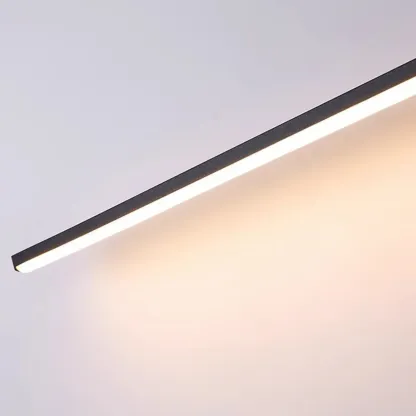Minimalistic Long Linear LED Vanity Light with Natural Light Image - 14