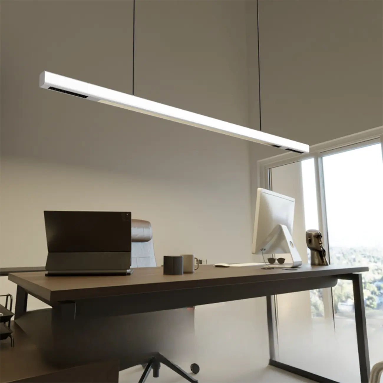 Adjustable Natural 3-Light Linear island Light for Modern Areas  | homeyfad