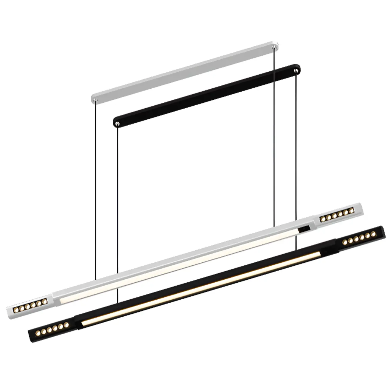 Adjustable Natural 3-Light Linear island Light for Modern Areas  | homeyfad