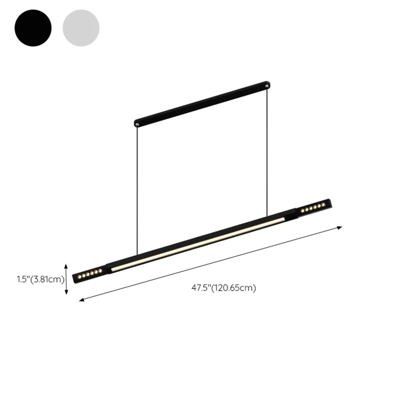 Adjustable Natural 3-Light Linear island Light for Modern Areas  | homeyfad