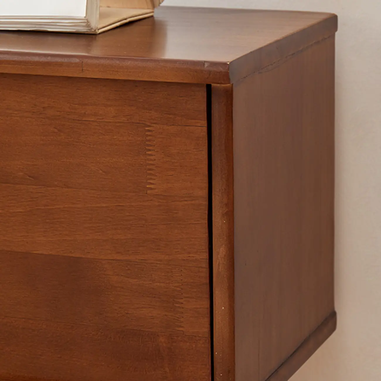 Modern Wood TV Stand with Storage, Cable Management | homeyfad