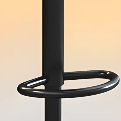 Glam Gold Steel Adjustable Cushioned Bar Stool Image - 21