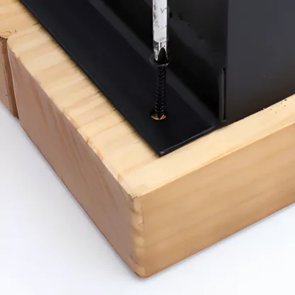 French Country Natural Wooden Iron Trestle Bar Tables Image - 8