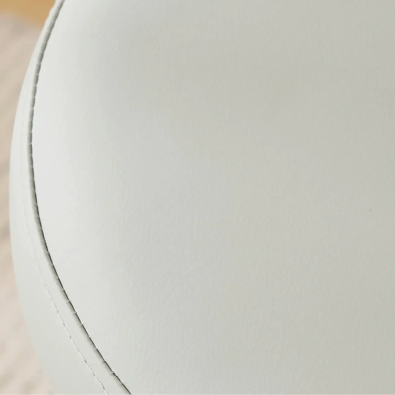 Natural Wood Round Leather Swivel Bar Stools Image - 24