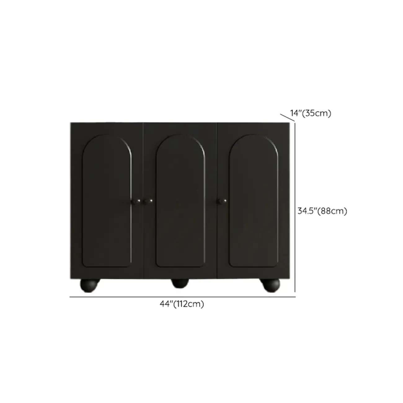 Black Metal Shoe Cabinet with Adjustable Shelves Image - 23