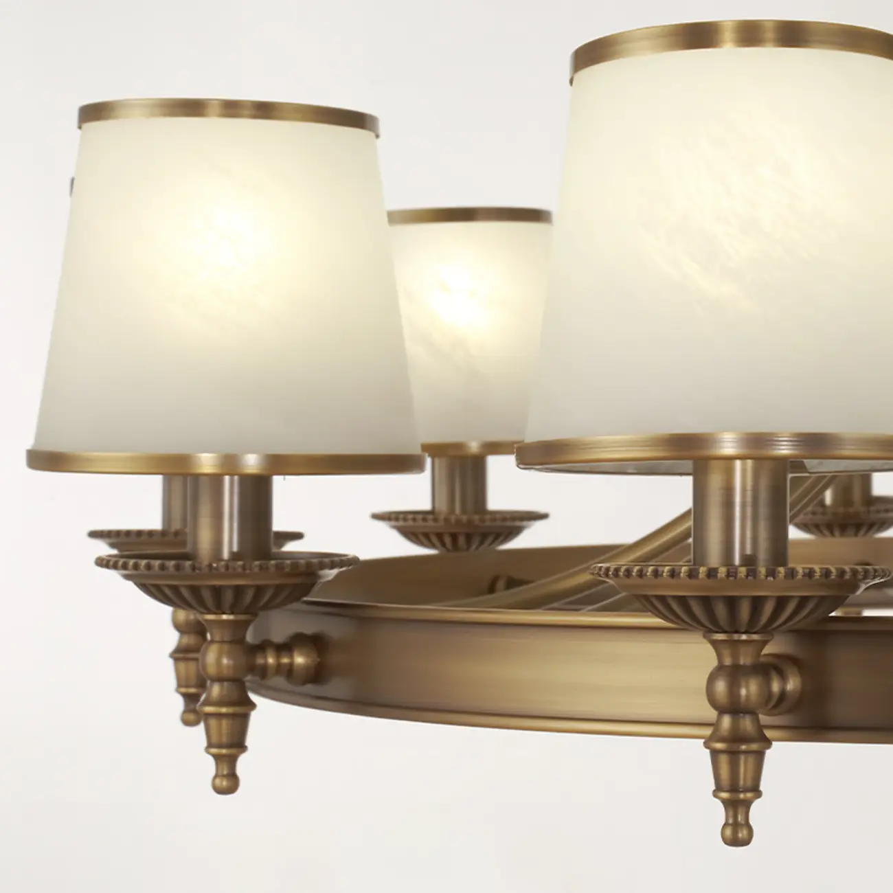 Vintage Chandelier with Metal Frame for Living Room Image - 6 | homeyfad