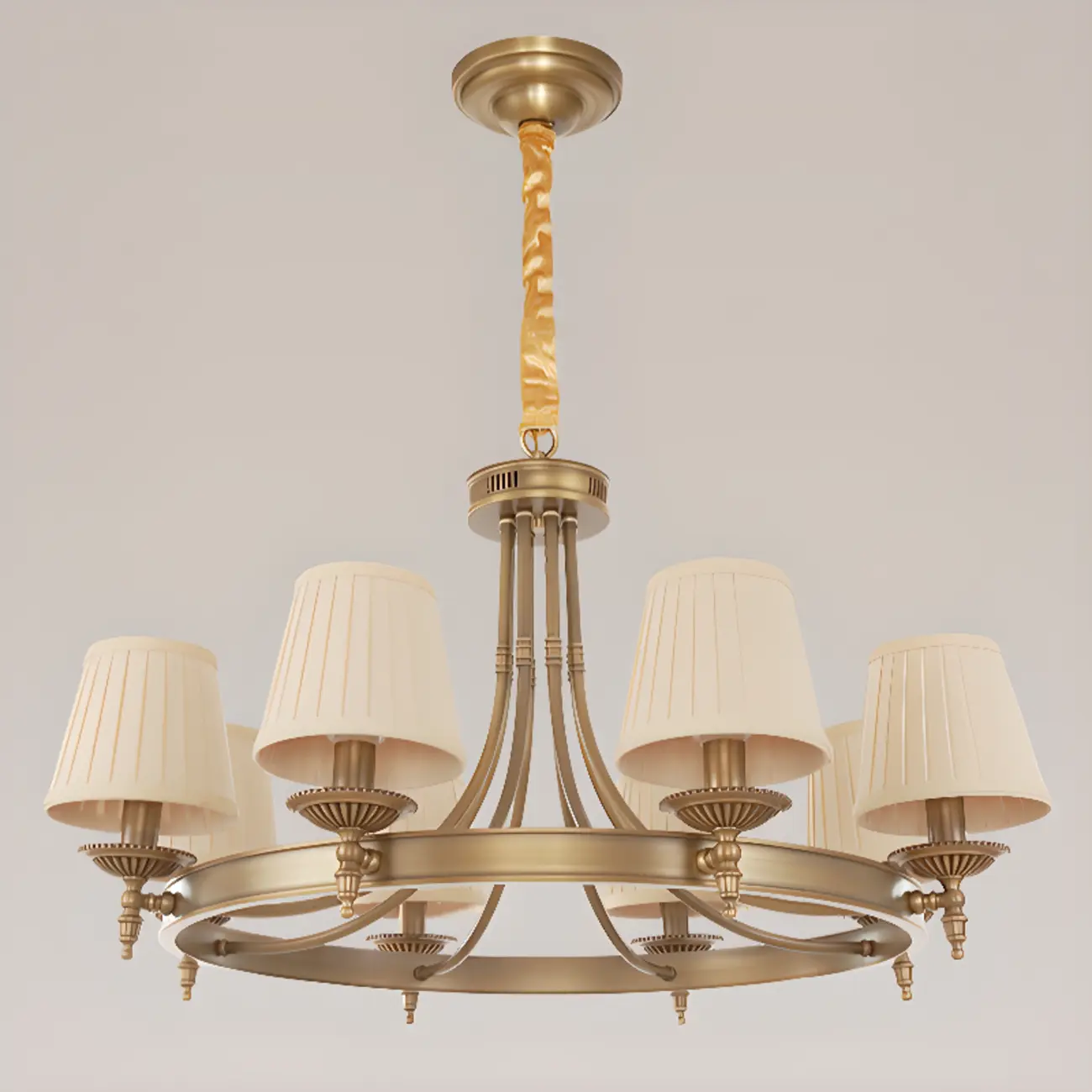 Vintage Chandelier with Metal Frame for Living Room Image - 14 | homeyfad