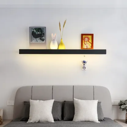 Modern up & Dowm Wall Light with Acrylic Shade Dimmable Image - 6