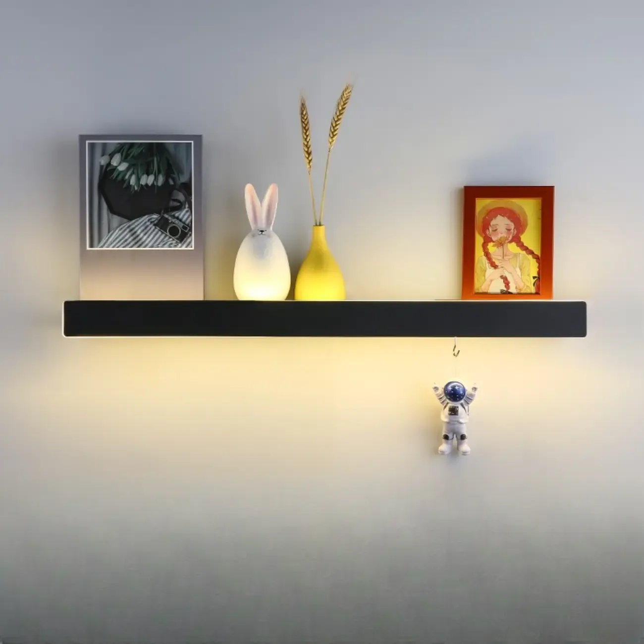 Modern up & Dowm Wall Light with Acrylic Shade Dimmable Image - 7