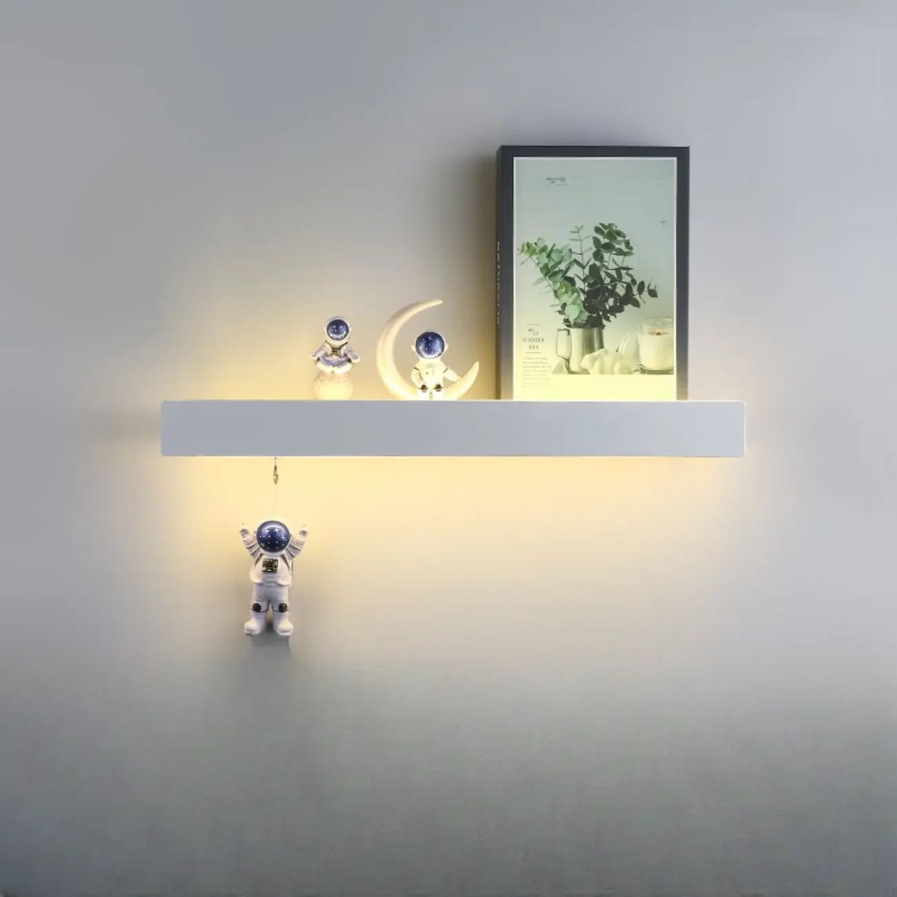 Modern up & Dowm Wall Light with Acrylic Shade Dimmable Image - 9 | homeyfad