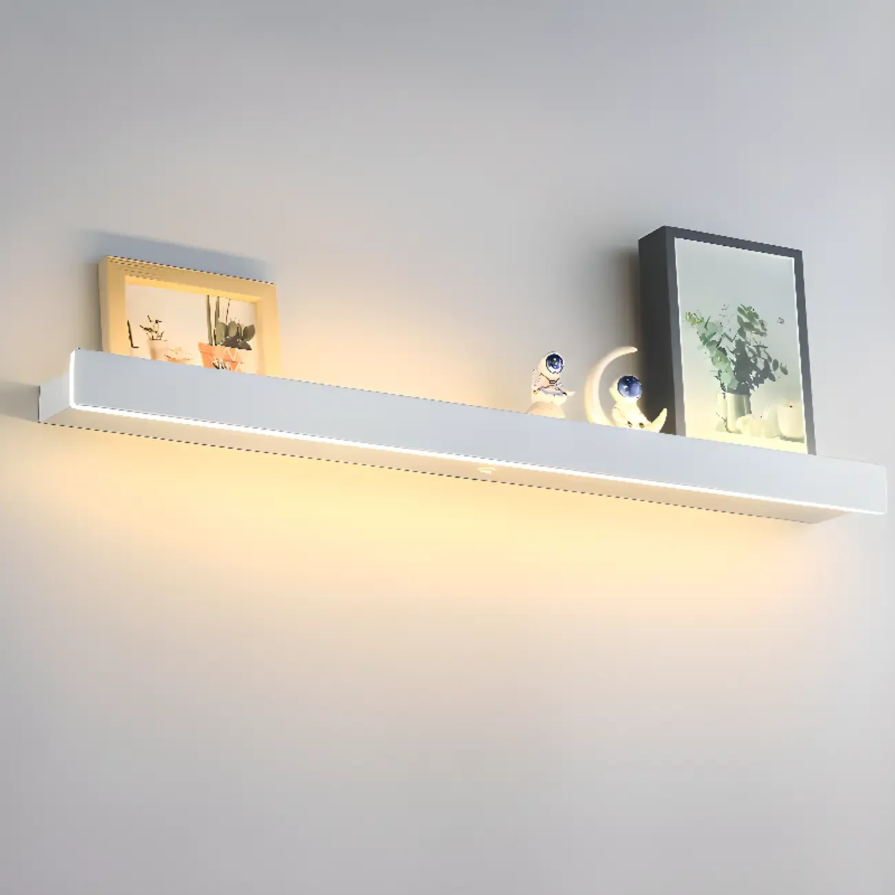 Modern up & Dowm Wall Light with Acrylic Shade Dimmable Image - 10