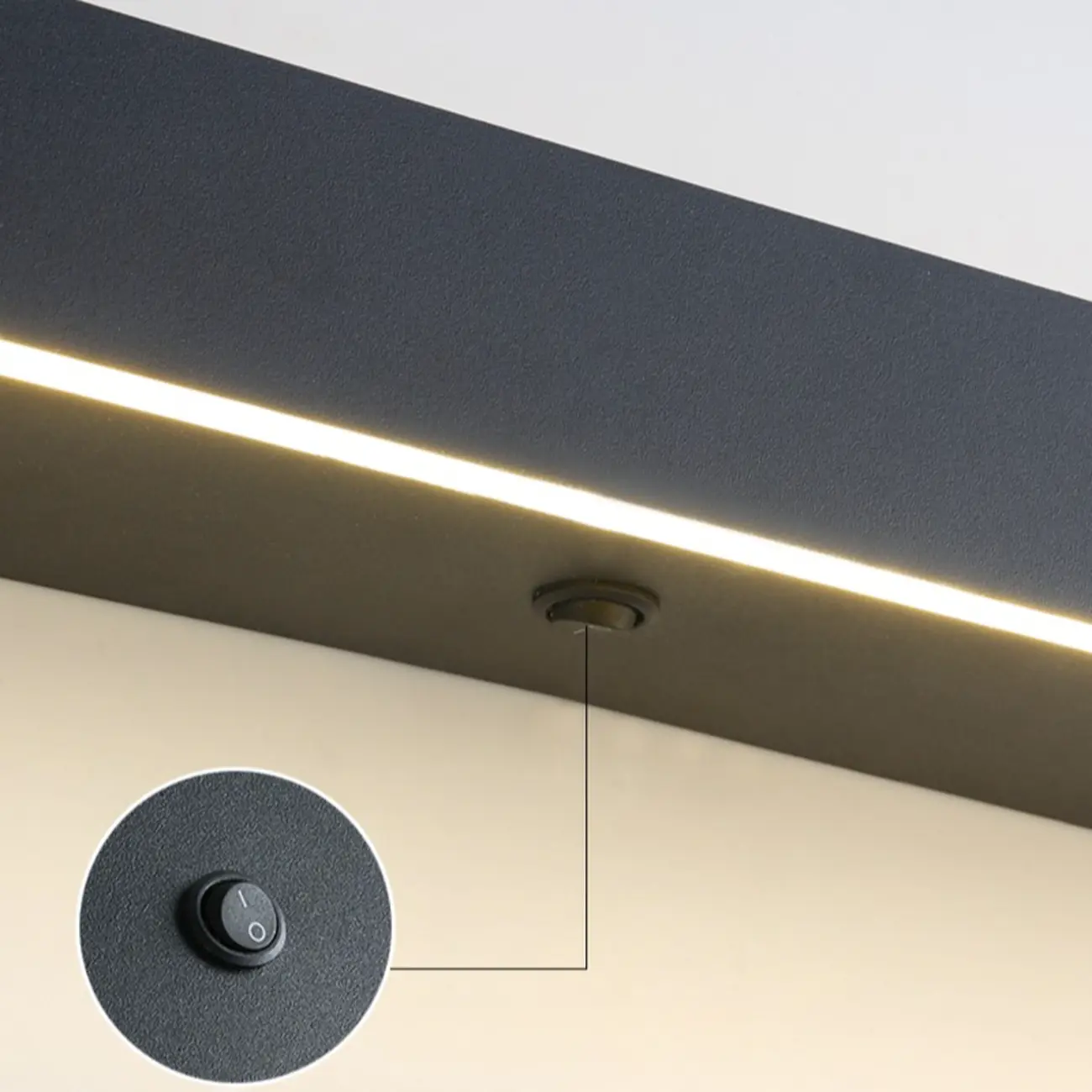 Modern up & Dowm Wall Light with Acrylic Shade Dimmable Image - 17 | homeyfad