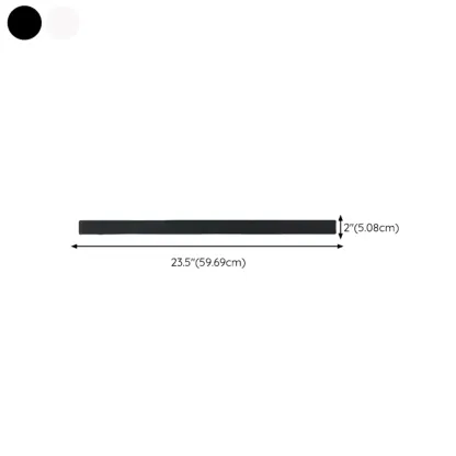 Modern up & Dowm Wall Light with Acrylic Shade Dimmable Image - 20