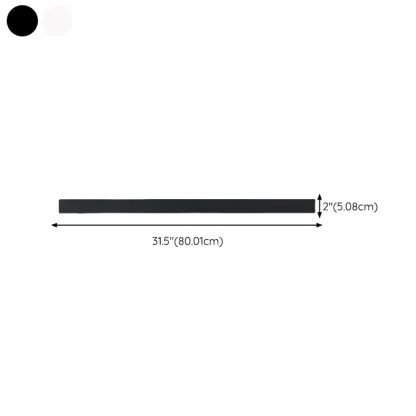 Modern up & Dowm Wall Light with Acrylic Shade Dimmable Image - 21