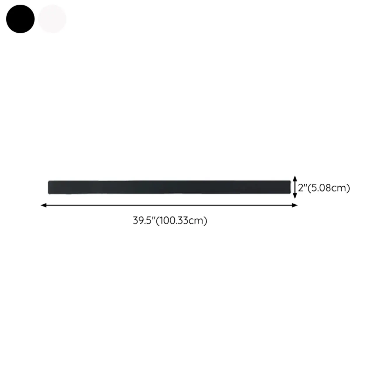 Modern up & Dowm Wall Light with Acrylic Shade Dimmable Image - 22 | homeyfad