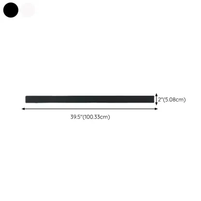 Modern up & Dowm Wall Light with Acrylic Shade Dimmable Image - 22