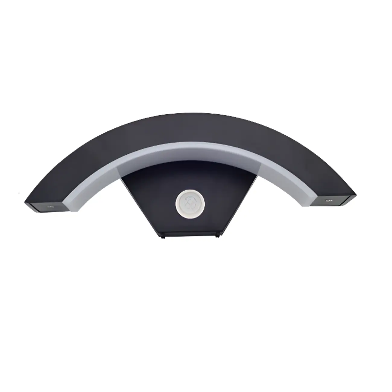 Modern Mini Metal Arc Outdoor LED Wall Light Weatherproof Image - 5 | homeyfad