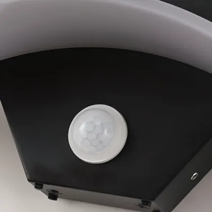 Modern Mini Metal Arc Outdoor LED Wall Light Weatherproof Image - 9