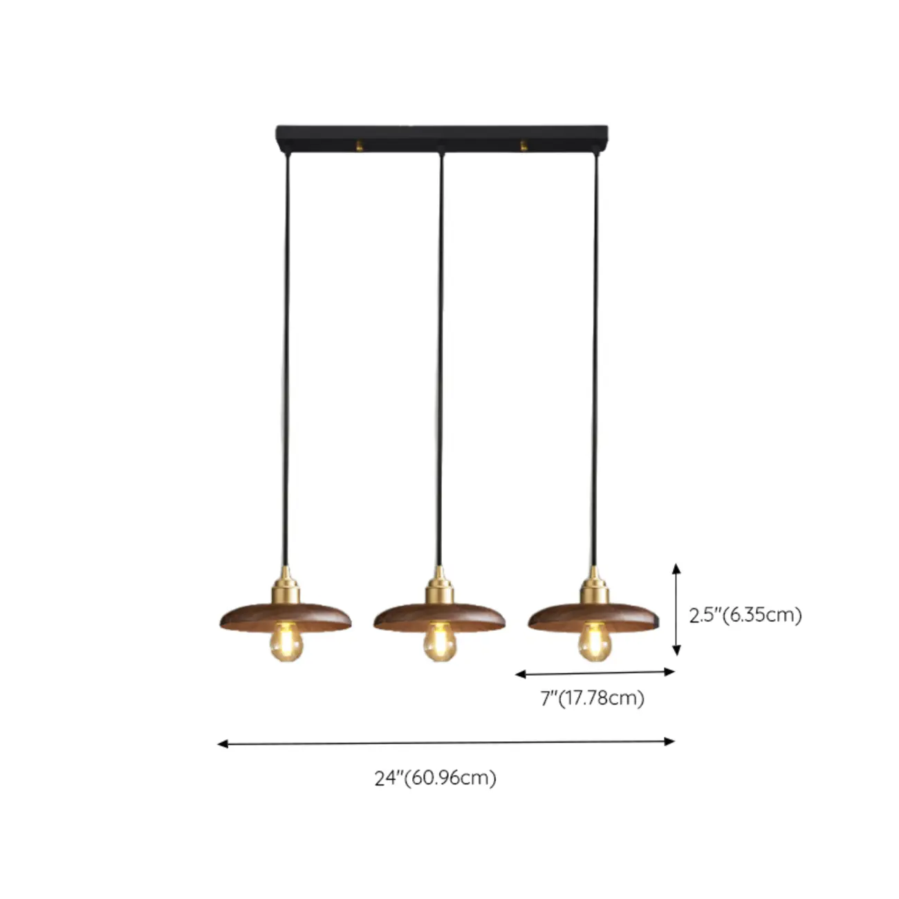 Modern Wooden Pendant Light, LED-Compatible, Dining Room Image - 18 | homeyfad